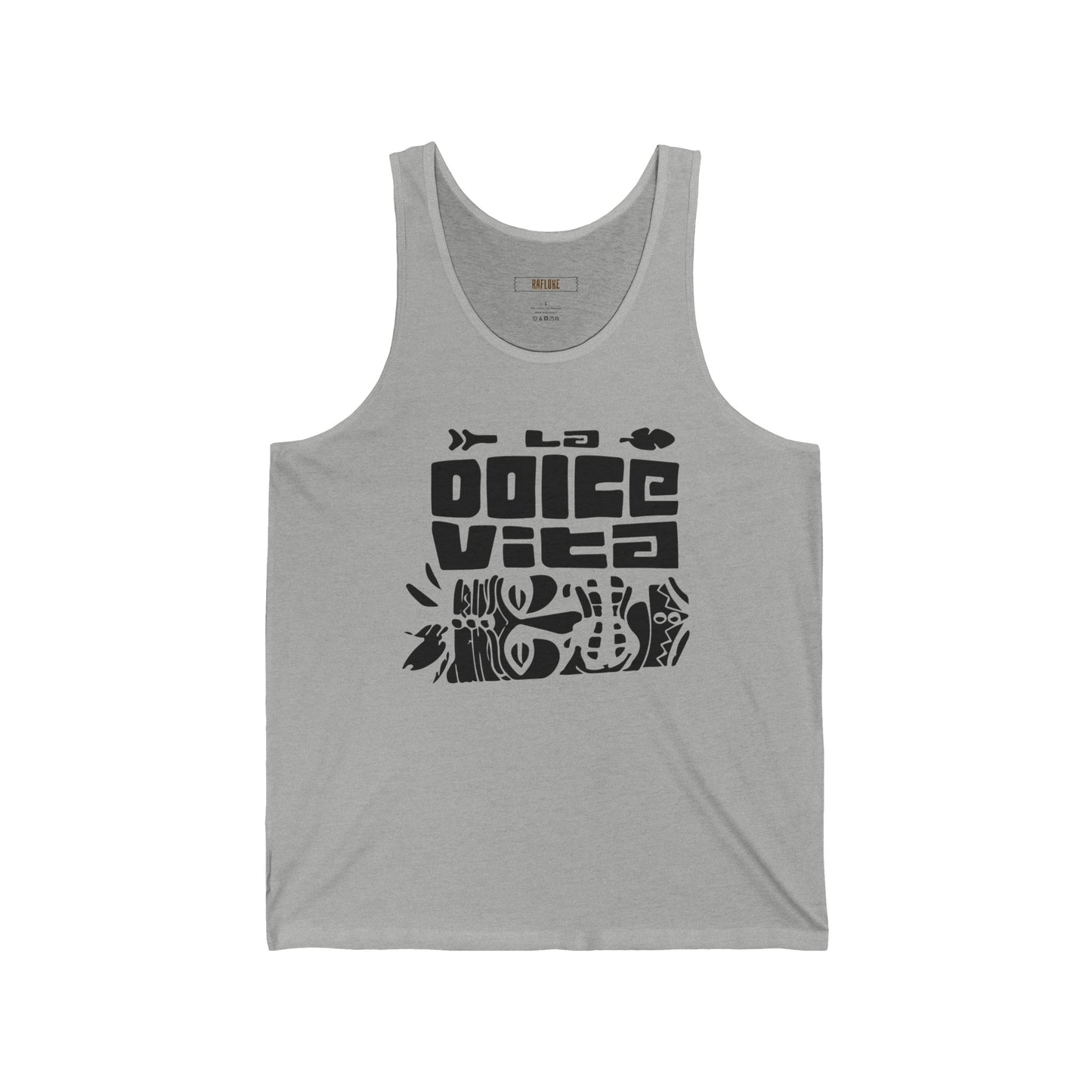 Unisex "La Dolce Vita" Jersey Tank