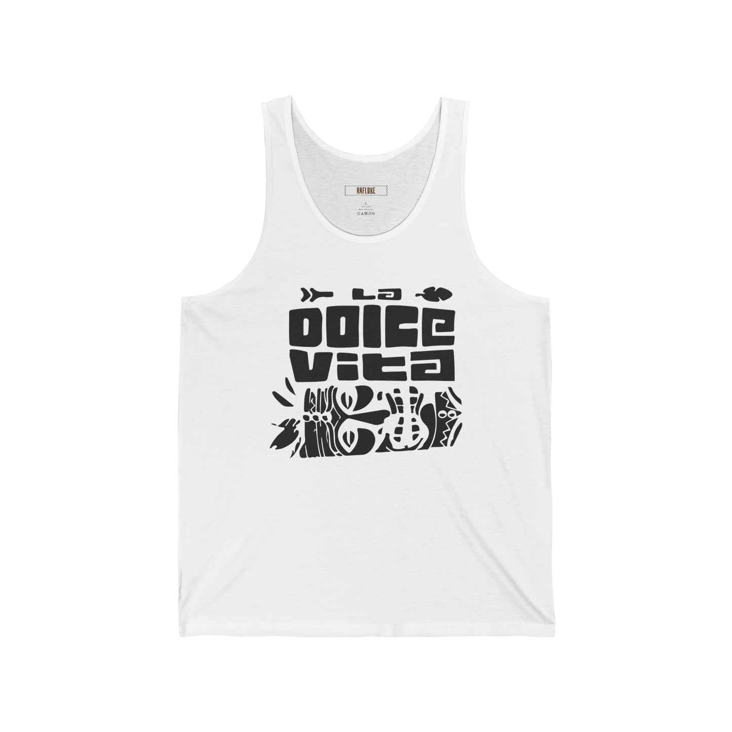 Unisex "La Dolce Vita" Jersey Tank